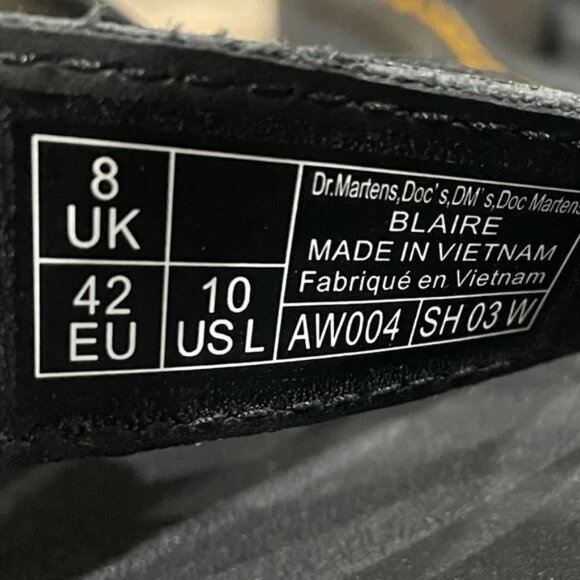 Dr. Martens Blaire Flatform Sandals Sz 10 - Picture 10 of 10